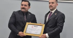 Alperen Ocakları Darıca’da yeni dönem… Adem Akkaş mazbatasını aldı