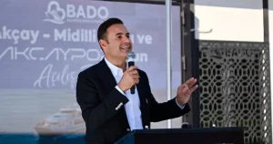 BADO’nun Akçay-Midilli Hattı açıldı
