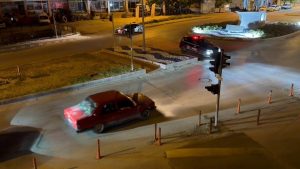 Burdur’da ‘dur’ ihtarına uymayan ehliyetsiz sürücü, kovalamaca ile yakalandı