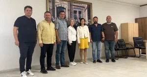 Edirne Gazeteciler Derneği’nden Vali Yardımcısı Büyüknalçacı’ya hayırlı olsun ziyareti
