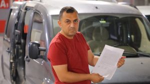 Kahramanmaraş’ta 5 yıldır yedieminde bekletilen otomobiline kavuşamadı