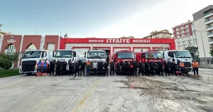 Konya itfaiyesinden Alanya’ya destek mesaisi