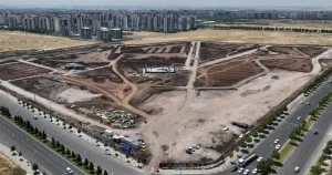 Mezopotamya Kent Parkı’nda çalışmalar eş zamanlı sürüyor