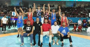 Minikler güreş Türkiye Şampiyonası’na Bursa Büyükşehir damgası