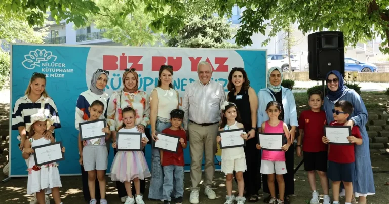 Nilüferli Çocuklar Okula Kütüphanelerde Hazırlandı