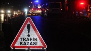 Aksaray’da düğünden dönen aile kaza yaptı: 1 ölü