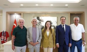 Başkan Topaloğlu’ndan ABB Başkan Vekili Özdemir’e ziyaret