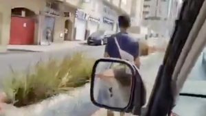 Ceuta’da Faslı göçmeni tokatlayan İspanyol kamerada