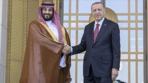 Cumhurbaşkanı Erdoğan, Prens Muhammed Bin Selman ile görüştü