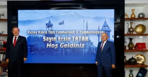 Ersin Tatar’dan Memduh Büyükkılıç’a ‘Türk Dünyası’ tebriği