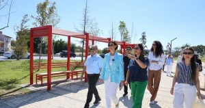 Eskişehir Gündoğdu’da yeşil alan çalışması
