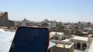 Kilis’te kavurucu sıcaklar etkisini sürdürüyor